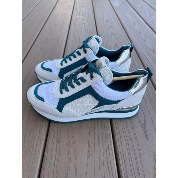 Michael Kors wilma trainer leather shoes size 8.5M - Picture 10 of 10